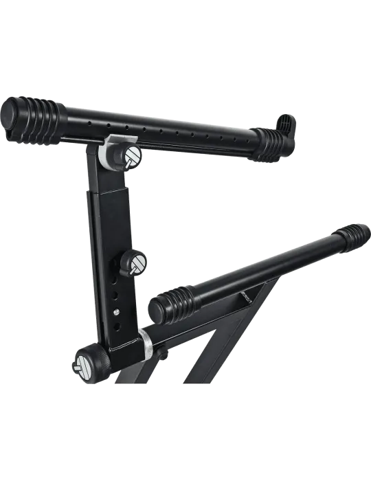  QUIKLOK QL742 Pro - X-Tastaturstand Doppel "Pro" mit zwei Ebenen - breit|MusicGoodDeal 