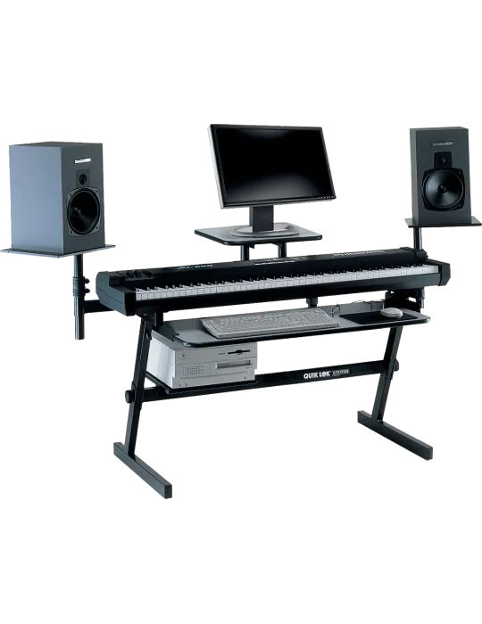  QUIKLOK Z716 Tastaturständer Z-Serie - Schwarz|MusicGoodDeal 