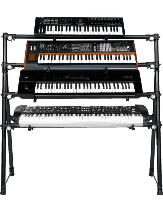  QUIKLOK MKS4 Tastaturstand 4 Ebenen|MusicGoodDeal 