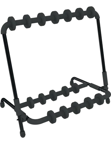  QUIKLOK GS350-BB Stand for 6 guitars with wheels - black|MusicGoodDeal 
