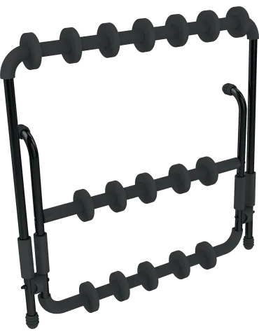  QUIKLOK GS350-BB Stand for 6 guitars with wheels - black|MusicGoodDeal  2