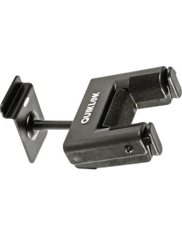  QUIKLOK SW702 Slatwall - Guitar stand with self-locking system for slatwall - black|MusicGoodDeal 