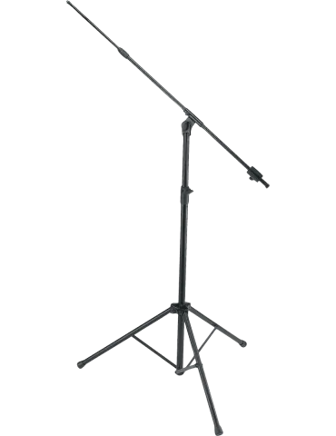  QUIKLOK A85 Studio-Mikrofonstativ Teleskopstange, Stativfuß|MusicGoodDeal 