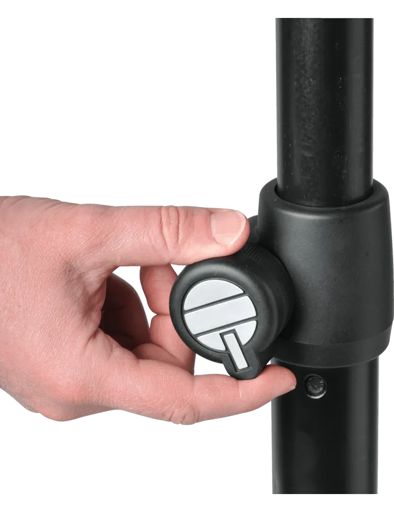  QUIKLOK SP770 Stative - Paar Lautsprecherstative mit pneumatischem "Quik-Lift"-System & Nylonhülle|MusicGoodDeal 