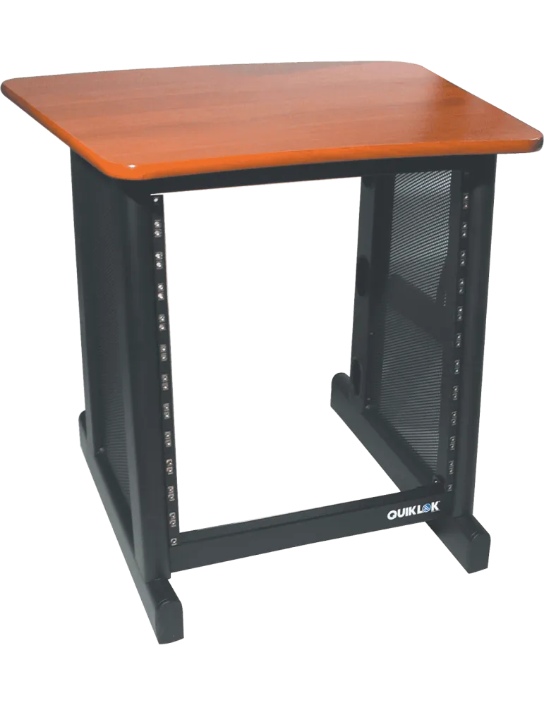  QUIKLOK Z612CY Rack-Stand 12U - Kirschbaum|MusicGoodDeal 
