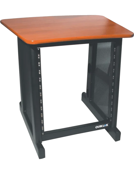  QUIKLOK Z612CY Rack-Stand 12U - Kirschbaum|MusicGoodDeal 