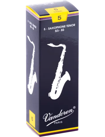 Vandoren SR225 Anches saxophone ténor Traditionnelles force 5