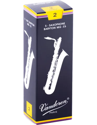 Vandoren SR242 Anches saxophone baryton Traditionnelles force 2