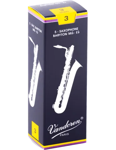 Vandoren SR243 Anches saxophone baryton Traditionnelles force 3