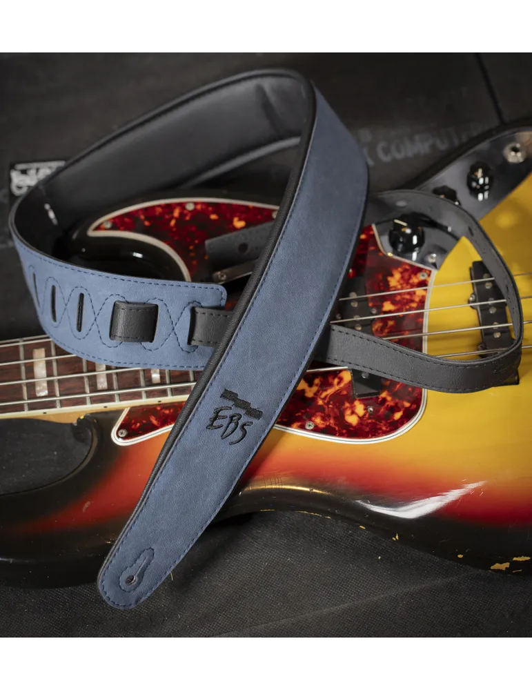 EBS STRAP-SUEDE-BLUE | MusicGoodDeal