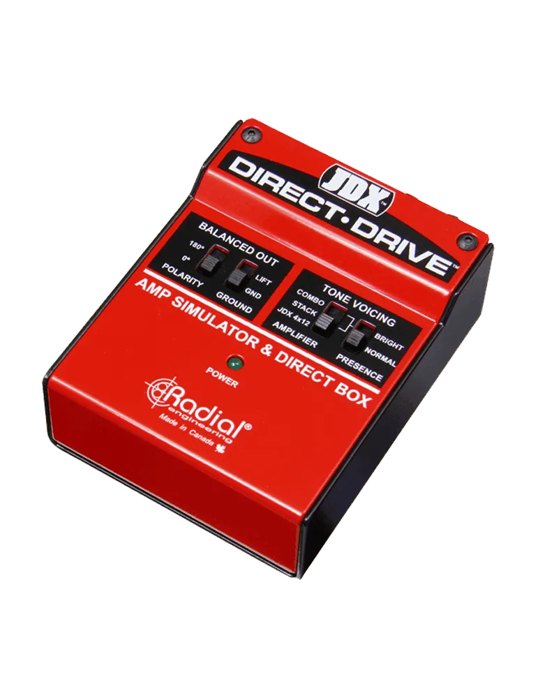  TONEBONE JDX-DIRECT-DRIVE Simulador de amplificador D.I. 3 modos|MusicGoodDeal 