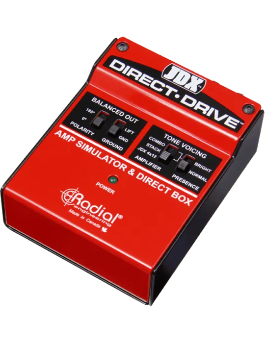  TONEBONE JDX-DIRECT-DRIVE Simulador de amplificador D.I. 3 modos|MusicGoodDeal 