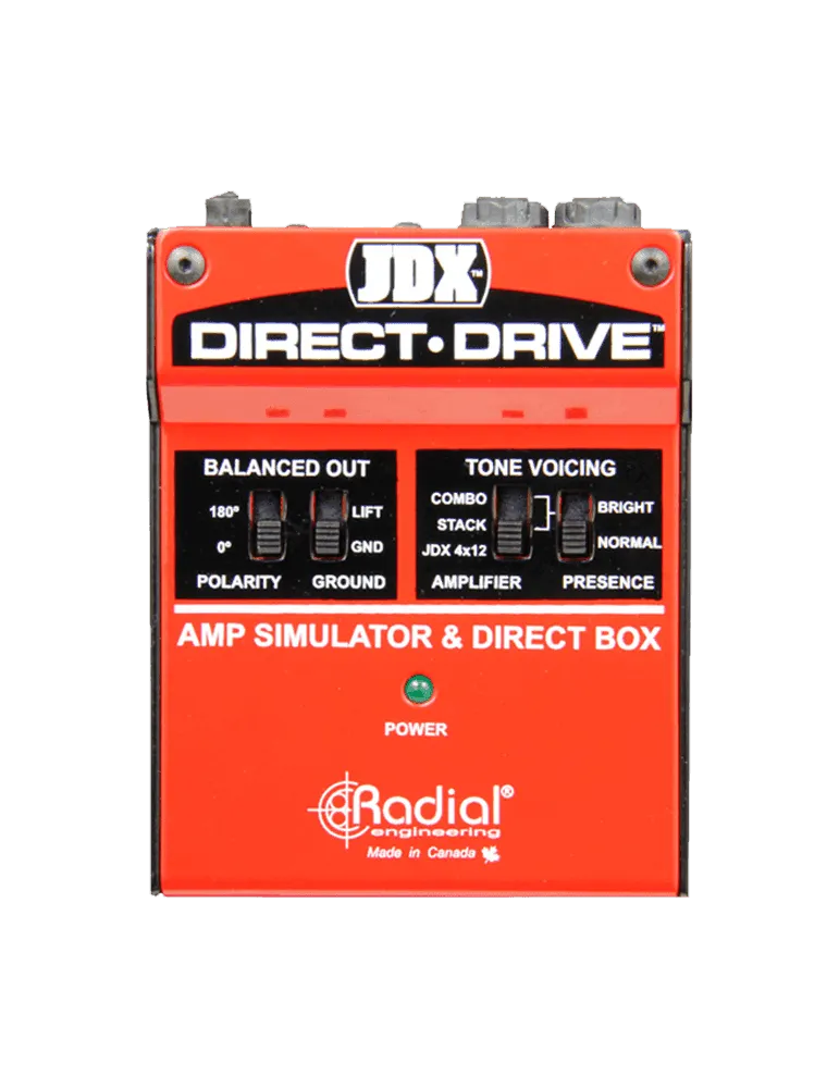  TONEBONE JDX-DIRECT-DRIVE Simulador de amplificador D.I. 3 modos|MusicGoodDeal 