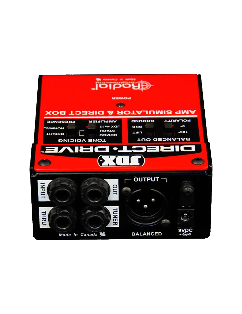  TONEBONE JDX-DIRECT-DRIVE Simulador de amplificador D.I. 3 modos|MusicGoodDeal 