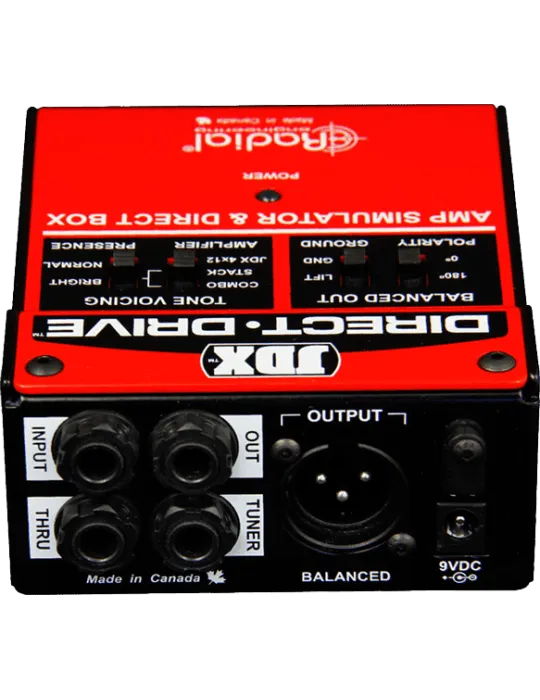  TONEBONE JDX-DIRECT-DRIVE Simulador de amplificador D.I. 3 modos|MusicGoodDeal 