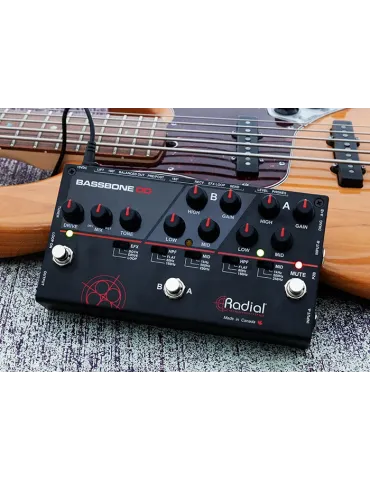  TONEBONE BASSBONE-OD 2-Bass-Vorverstärker 2 Kanäle + OD|MusicGoodDeal  2