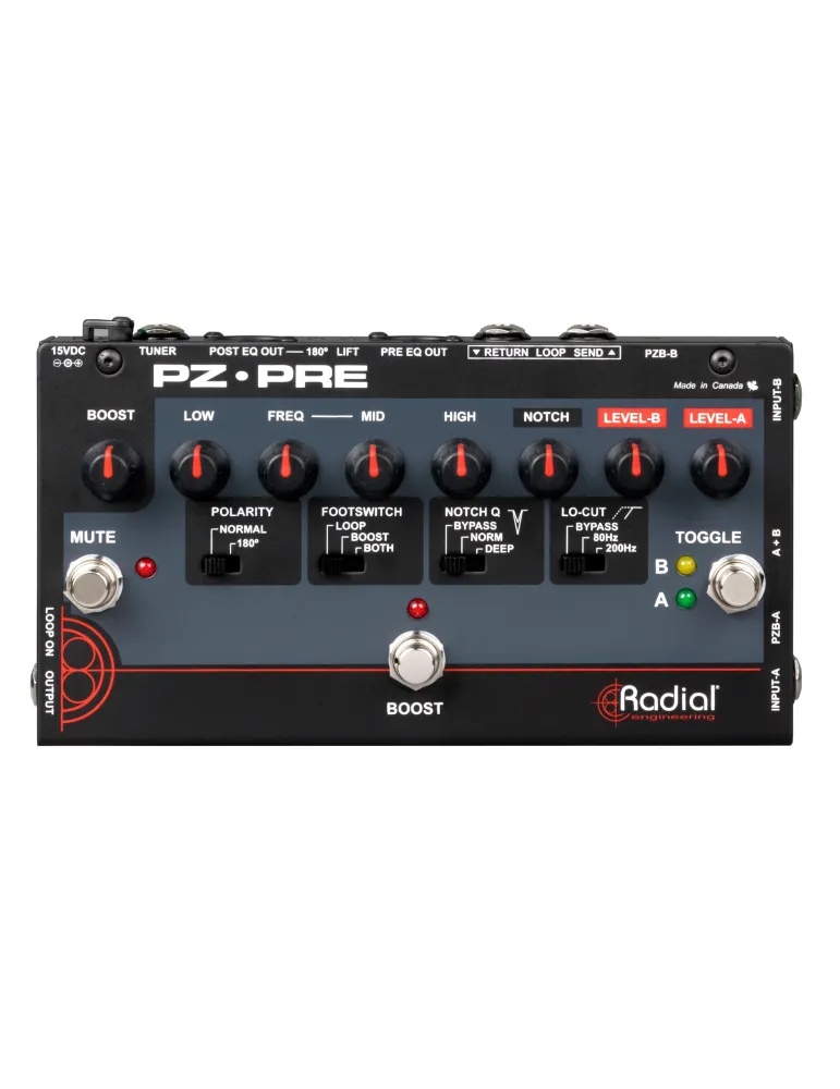  TONEBONE PZ-PRE Acoustic instrument preamp V2|MusicGoodDeal 