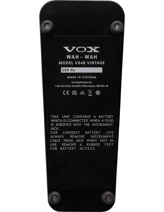 VOX V846-VINTAGE | MusicGoodDeal