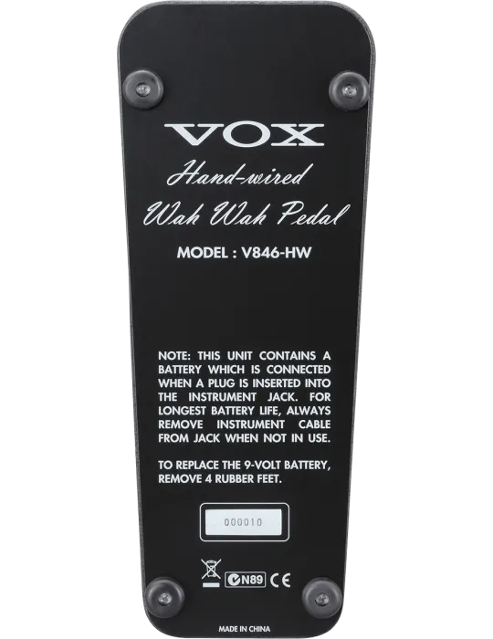  VOX WAH-V846-HW V846 Hand Wired|MusicGoodDeal 