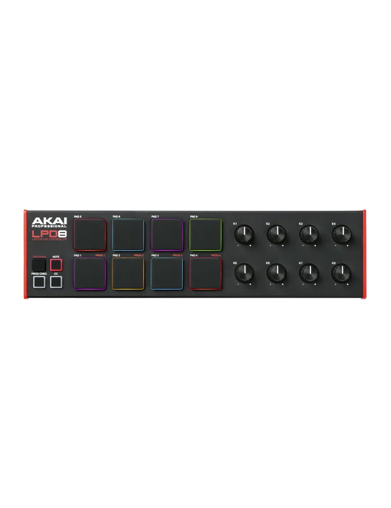  AKAI PROFESSIONAL LPD8MK2 8 RGB-Pads, 8 Potentiometer|MusicGoodDeal 