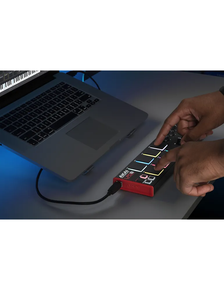  AKAI PROFESSIONAL LPD8MK2 8 RGB-Pads, 8 Potentiometer|MusicGoodDeal 