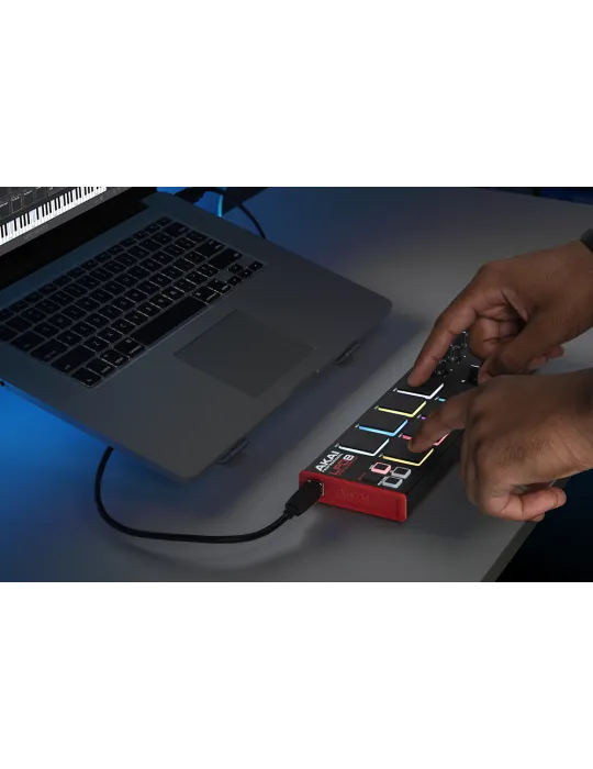  AKAI PROFESSIONAL LPD8MK2 8 RGB-Pads, 8 Potentiometer|MusicGoodDeal 