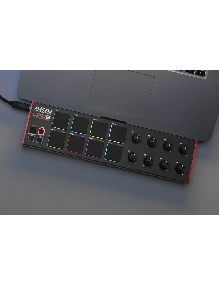  AKAI PROFESSIONAL LPD8MK2 8 RGB-Pads, 8 Potentiometer|MusicGoodDeal 