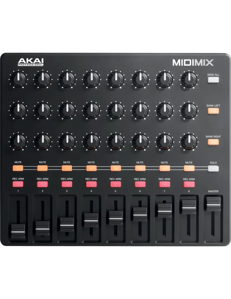  AKAI PROFESSIONAL MIDIMIX 9 Fader 24 Potentiometer|MusicGoodDeal 