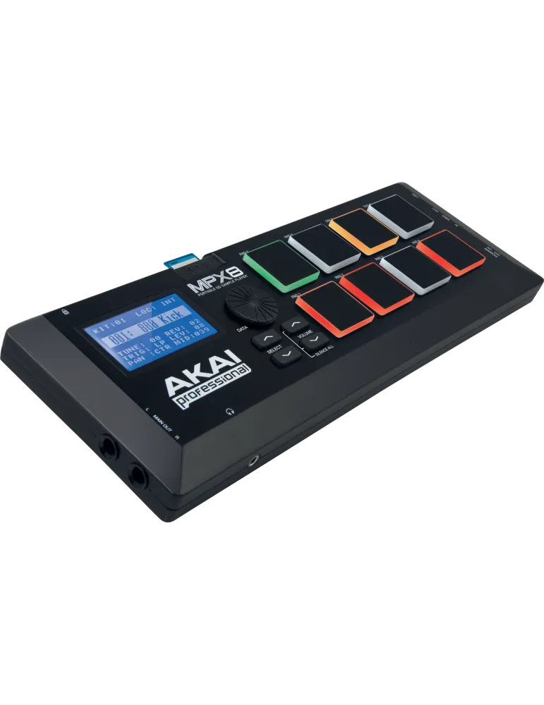  AKAI PROFESSIONAL MPX8 Sample-Player auf SD-Karte|MusicGoodDeal 