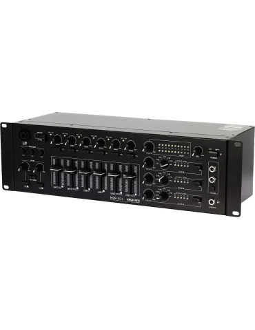 ALGAM AUDIO MZR-804 .
 Zonenmixer - 6 + 2 Eingänge, 4 Zonen Rackmountfähig