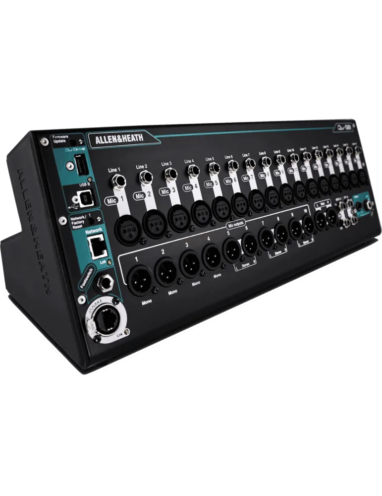  ALLEN & HEATH QU-SB Consolas compactas - 16 entradas de micrófono locales|MusicGoodDeal 