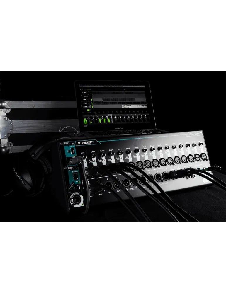  ALLEN & HEATH QU-SB Consolas compactas - 16 entradas de micrófono locales|MusicGoodDeal 