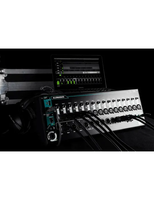  ALLEN & HEATH QU-SB Consolas compactas - 16 entradas de micrófono locales|MusicGoodDeal 