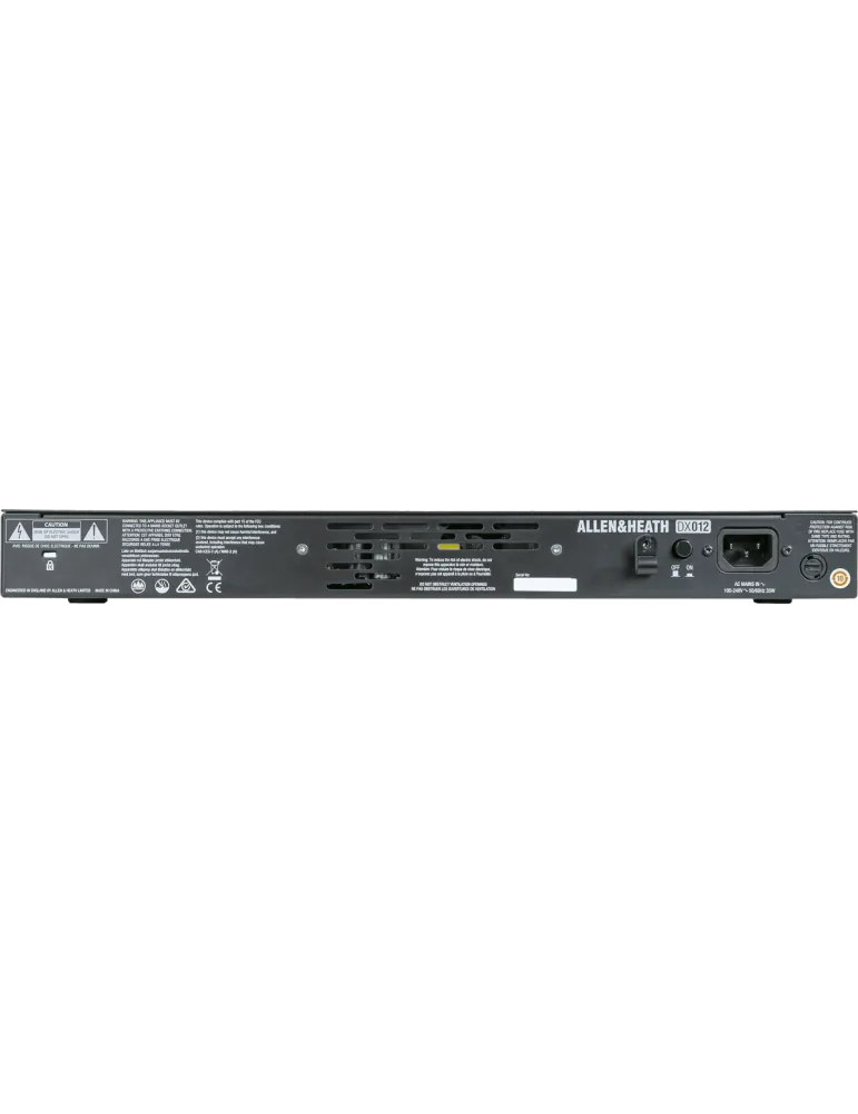 ALLEN & HEATH DX012 Digitale Bühnenboxen 48kHz-96kHz - Erweiterung 0x12 XLR Analog/AES|MusicGoodDeal 