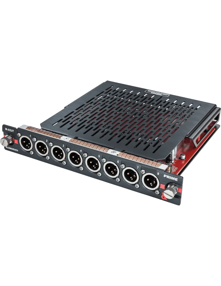  ALLEN & HEATH M-DX32-OUTPR-A Digitale Bühnenboxen 48kHz-96kHz - Prime-Karte 8 Line-Ausgänge XLR-DX32|MusicGoodDeal 