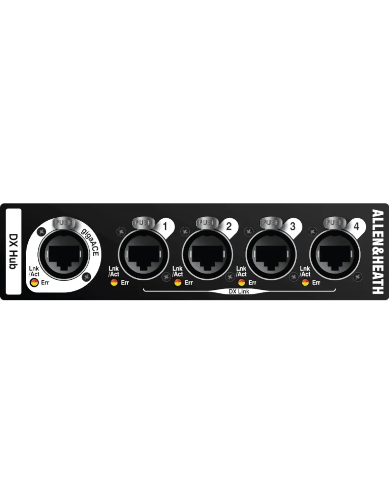  ALLEN & HEATH DX-HUB Digitale Bühnenboxen 48kHz-96kHz - 4-Port-Hub für DX-Expander|MusicGoodDeal 