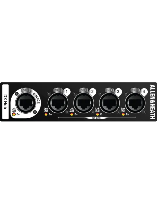  ALLEN & HEATH DX-HUB Digitale Bühnenboxen 48kHz-96kHz - 4-Port-Hub für DX-Expander|MusicGoodDeal 