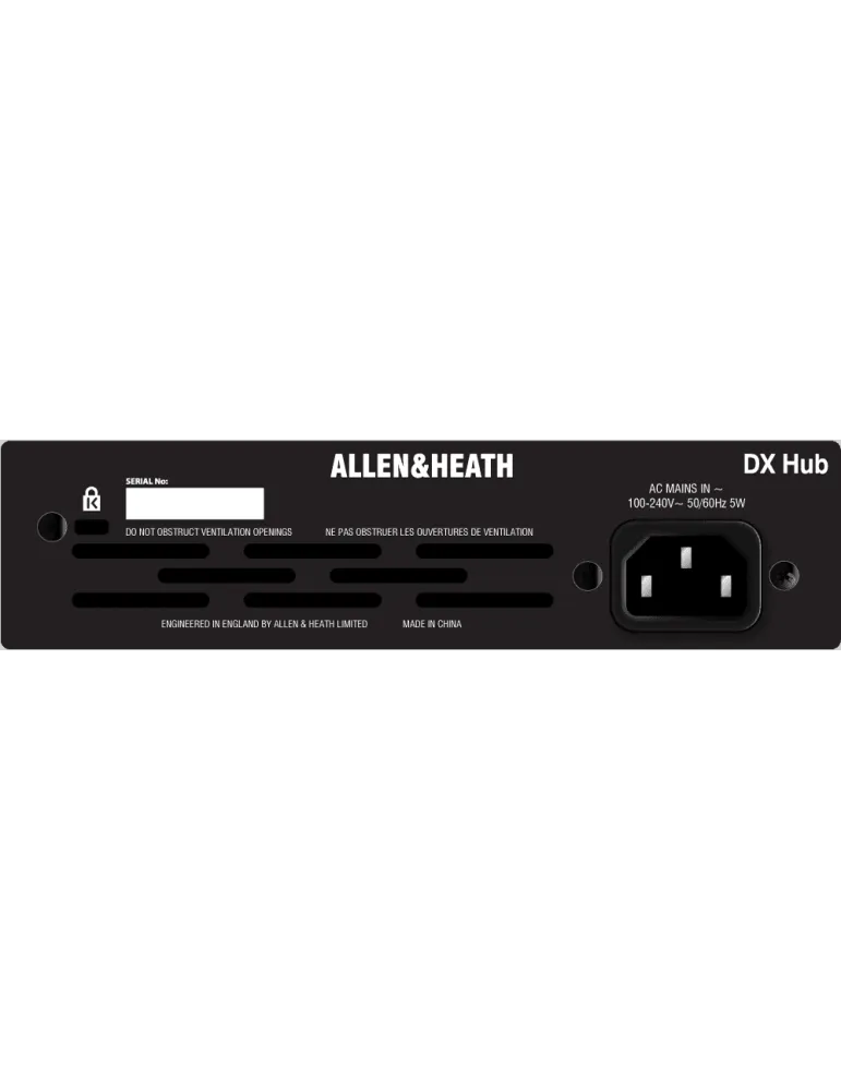  ALLEN & HEATH DX-HUB Digitale Bühnenboxen 48kHz-96kHz - 4-Port-Hub für DX-Expander|MusicGoodDeal 