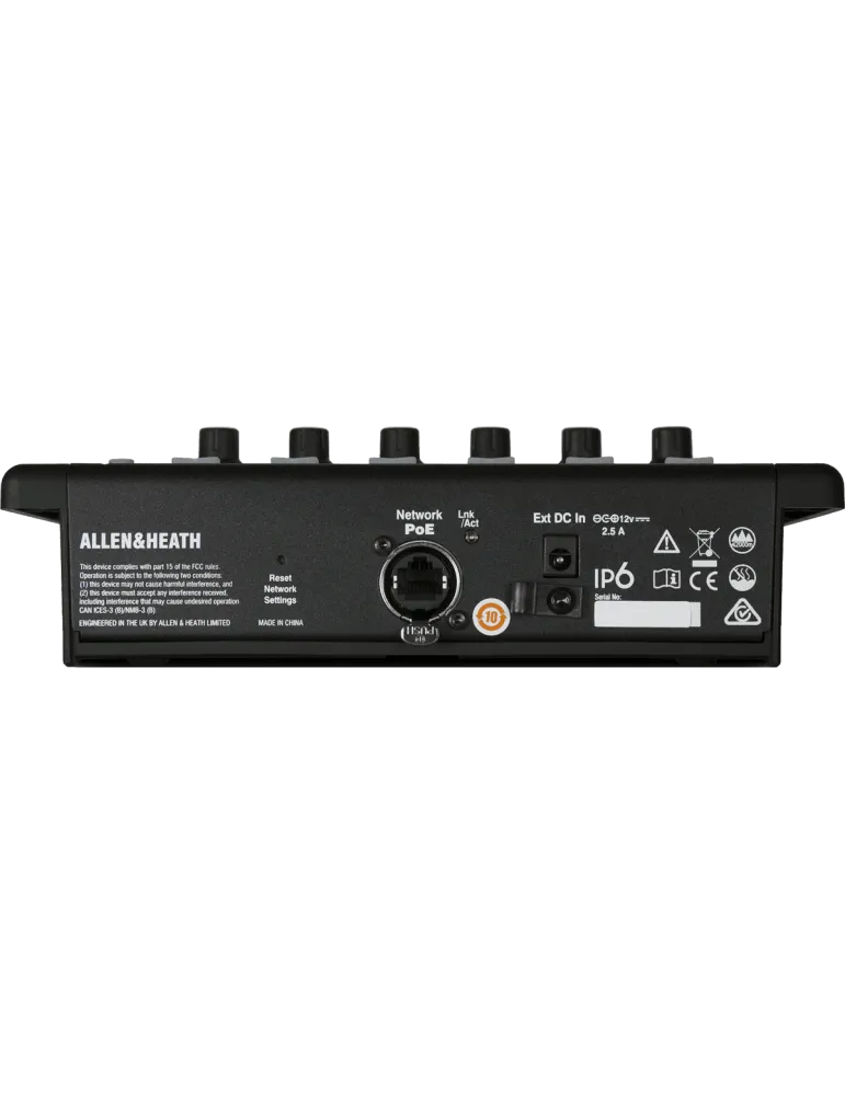  ALLEN & HEATH IP6 Controladores - 6 ruedas de codificación para dLive|MusicGoodDeal 