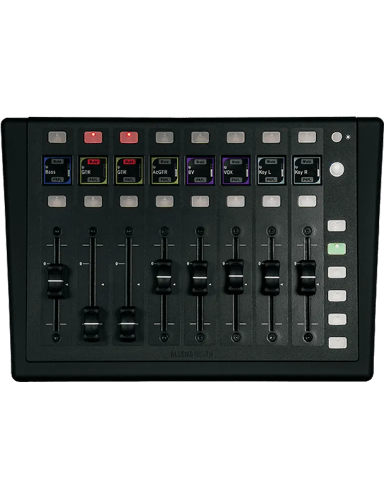  ALLEN & HEATH IP8 Controladores - 8 faders motorizados para dLive|MusicGoodDeal 