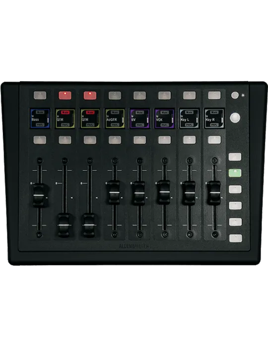 ALLEN & HEATH IP8 Controladores - 8 faders motorizados para dLive|MusicGoodDeal 