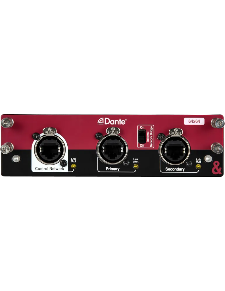  ALLEN & HEATH M-DL-DANT64-AX Optionale Karten - Dante-Audio-Netzwerkkarte 64x64|MusicGoodDeal 
