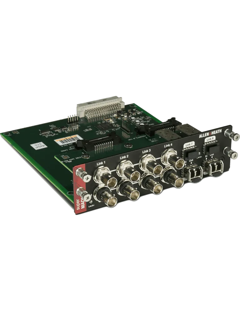  ALLEN & HEATH M-SUPERMADI Optionale Karten - Super MADI-Schnittstellenkarte|MusicGoodDeal 