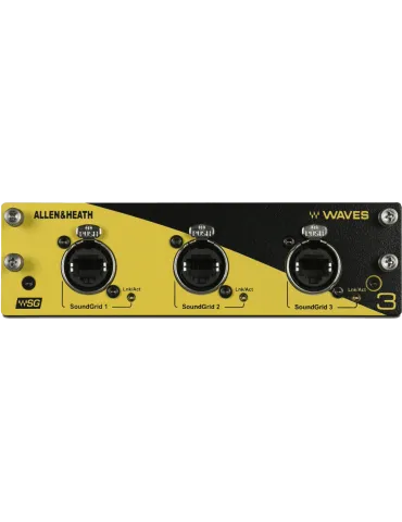  ALLEN & HEATH M-DL-WAVES3 Optionale Karten - Waves Soundgrid-Effekte|MusicGoodDeal  2
