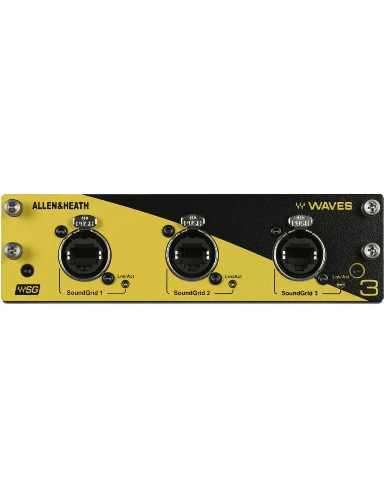  ALLEN & HEATH M-DL-WAVES3 Optionale Karten - Waves Soundgrid-Effekte|MusicGoodDeal 