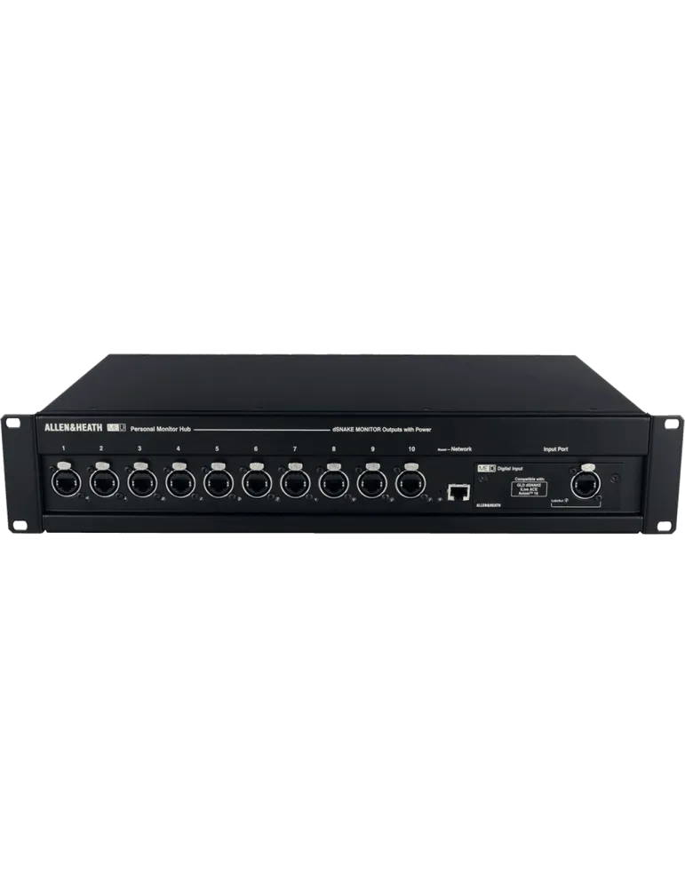  ALLEN & HEATH ME-U Personal Mixer - 10 PoE-Anschlüsse für ME-Mixer|MusicGoodDeal 