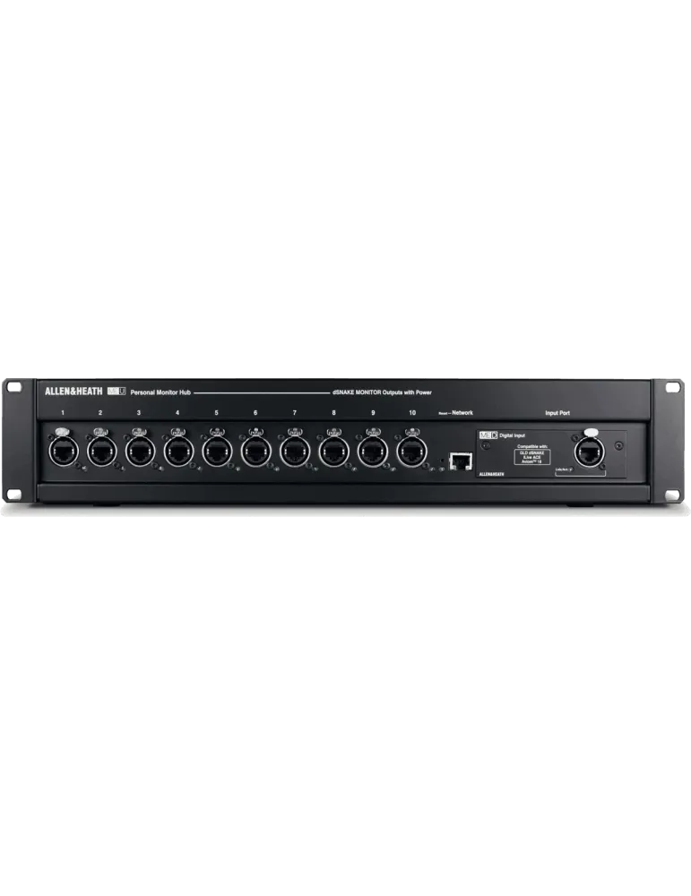  ALLEN & HEATH ME-U Personal Mixer - 10 PoE-Anschlüsse für ME-Mixer|MusicGoodDeal 