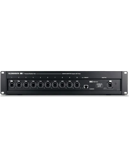  ALLEN & HEATH ME-U Personal Mixer - 10 PoE-Anschlüsse für ME-Mixer|MusicGoodDeal 