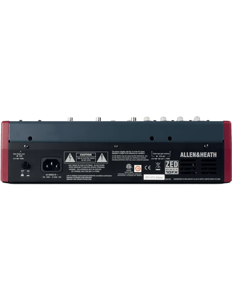 ALLEN   HEATH ZED60-10FX | MusicGoodDeal