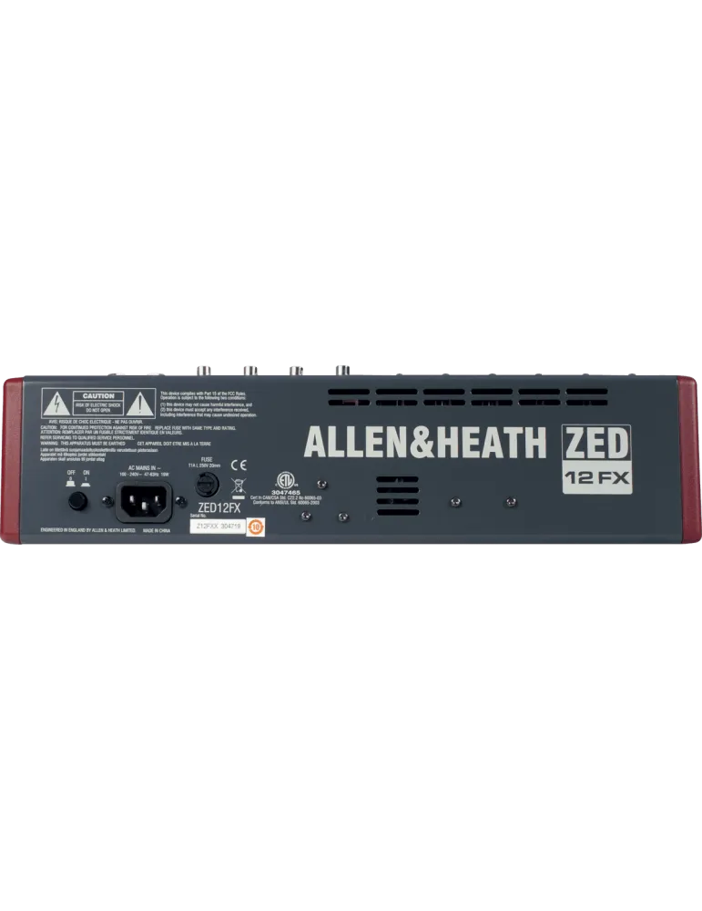 ALLEN   HEATH ZED-12FX | MusicGoodDeal